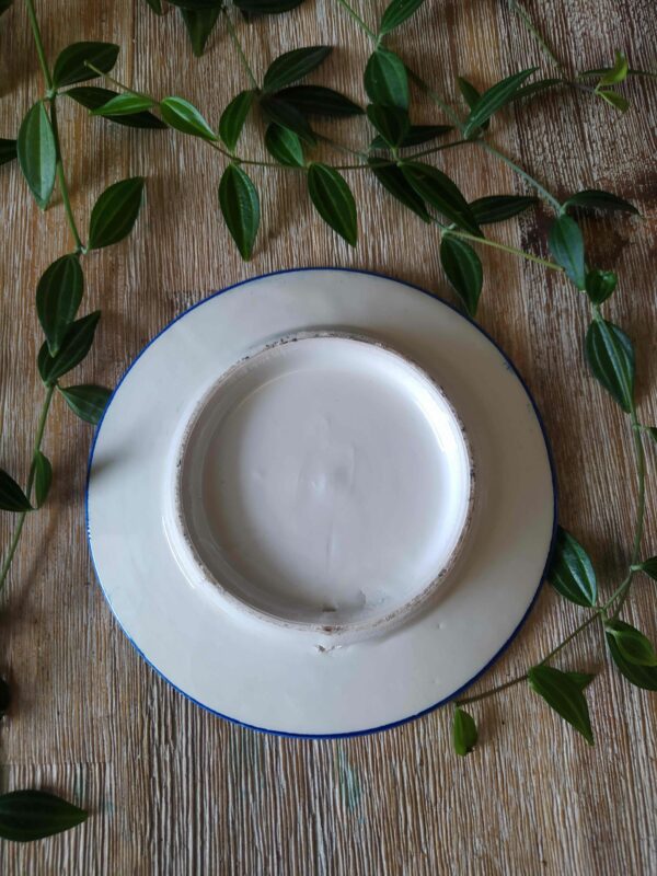 Mini Assiette en Céramique Motifs Fleurs Vintage – Image 4