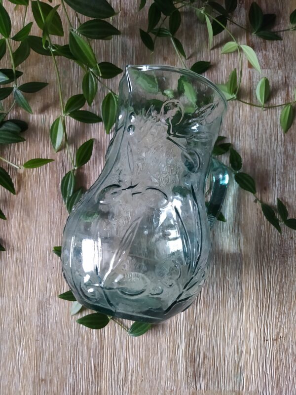 Carafe en Verre Vert – Image 2