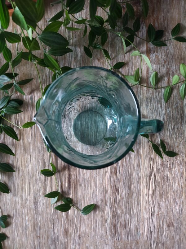 Carafe en Verre Vert – Image 5
