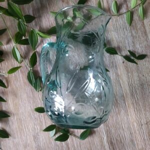 Carafe en Verre Vert