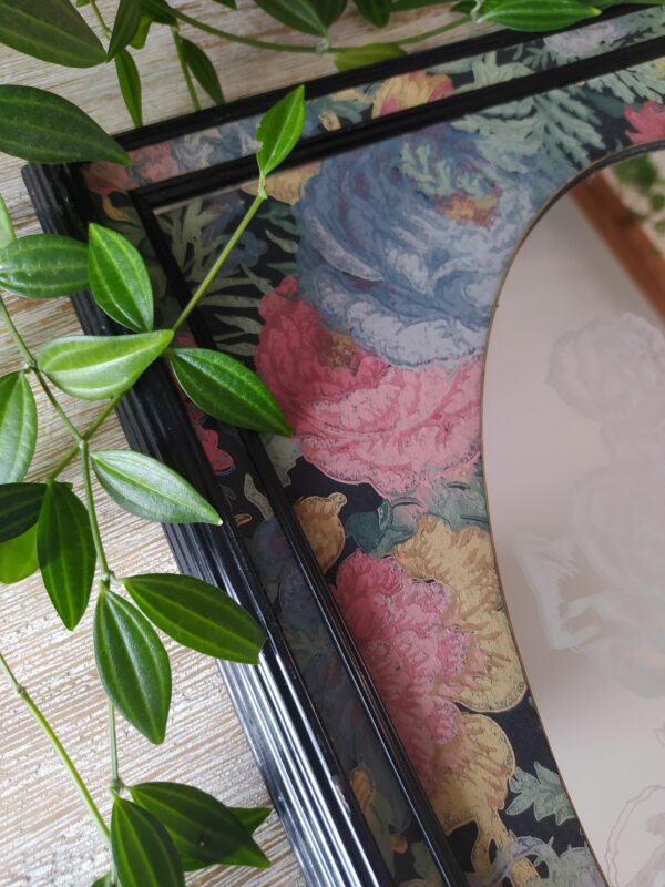 Miroir Vintage Style Art Déco et Encadrement Vintage – Image 3