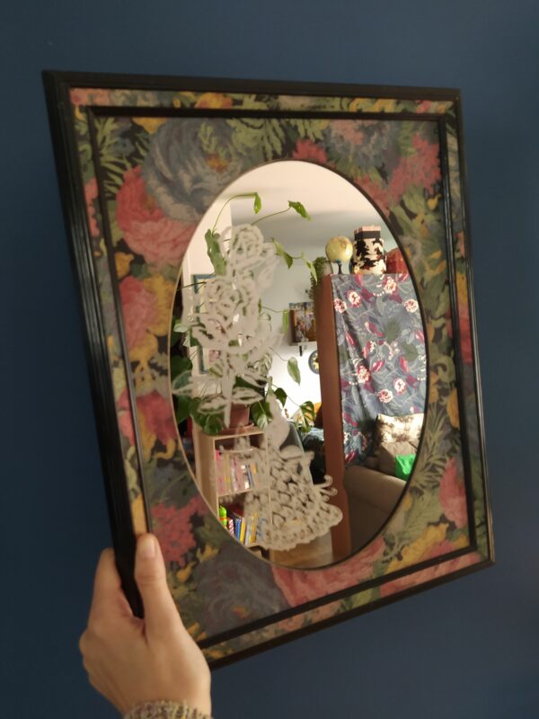 Miroir Vintage Style Art Déco et Encadrement Vintage – Image 8