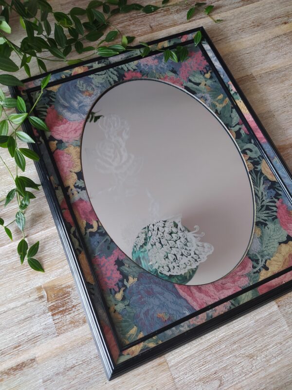 Miroir Vintage Style Art Déco et Encadrement Vintage – Image 9