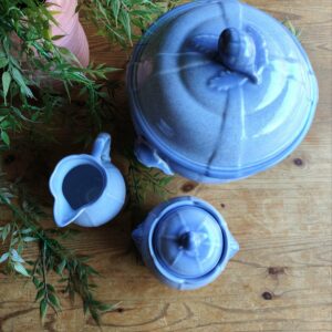 Service de Table Soupière en Céramique Vintage