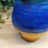 Pichet en Bleu et Jaune motif Poissons – Image 13