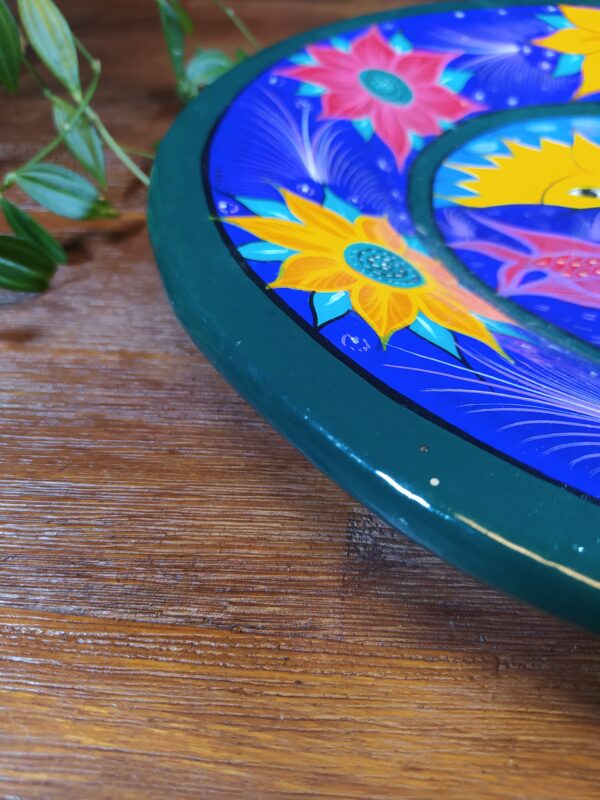 Assiette Décorative entre Terre et Mer Multicolore – Image 4