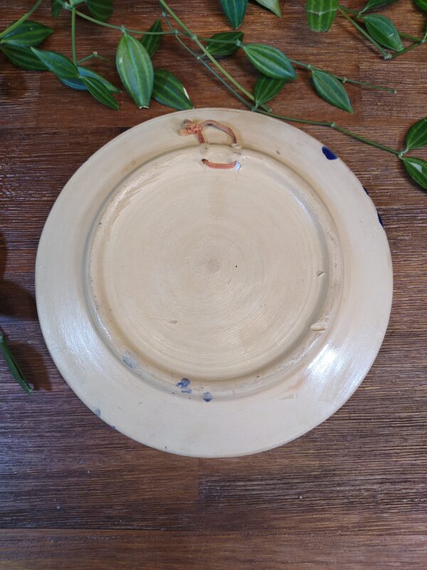 Petite Assiette à Motifs Floraux Orientaux Tons Bleu – Image 5