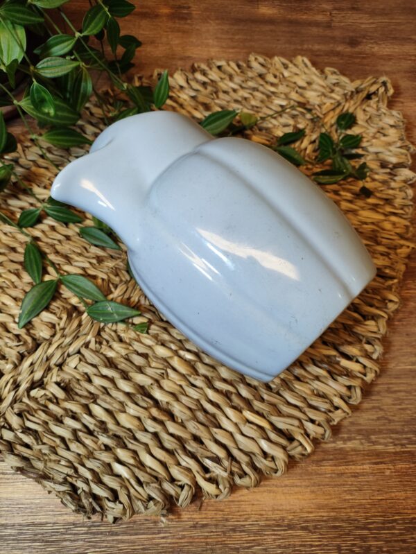 Pichet en Céramique Bleu Lavande Vintage Saint Uzienne – Image 3