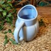Pichet en Céramique Bleu Lavande Vintage Saint Uzienne – Image 5