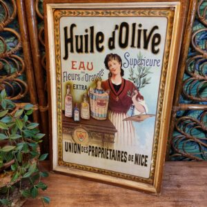 Tableau Vintage Huile d’Olive