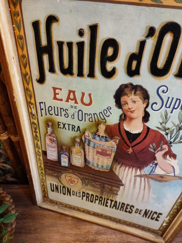 Tableau Vintage Huile d'Olive – Image 2