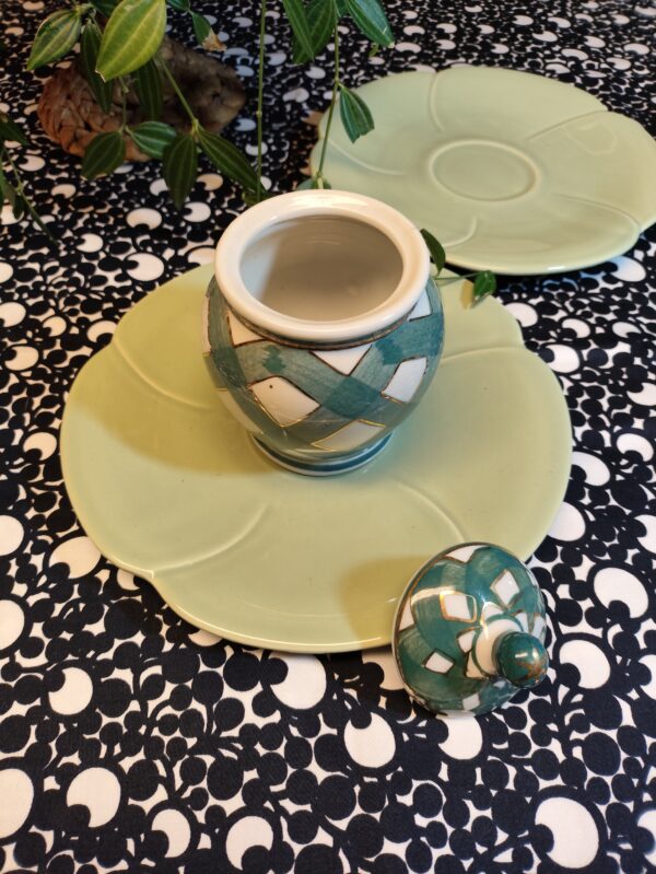 Petit Pot à Gingembre en Céramique à Carreaux – Image 13