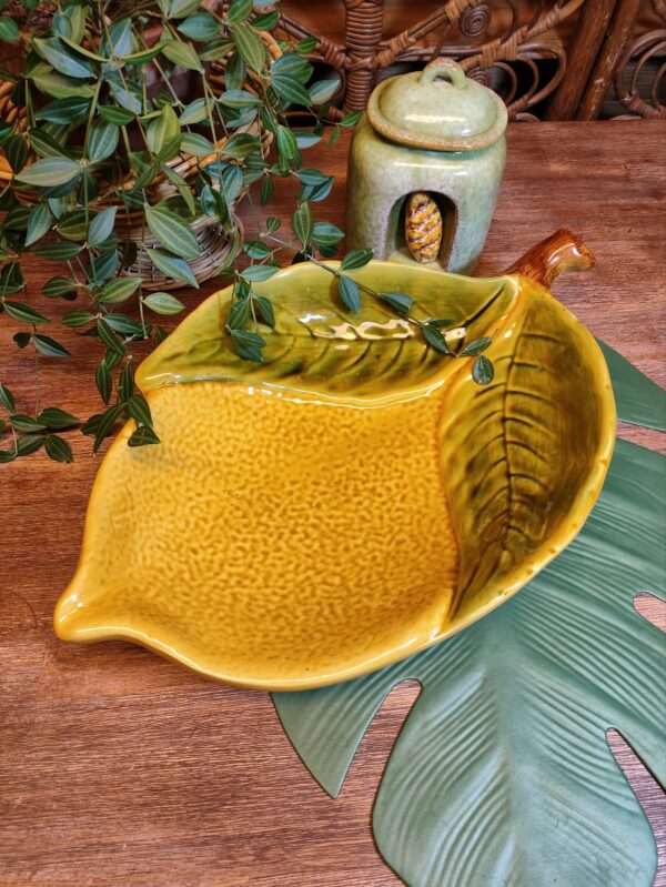 Plat de Présentation Citron en Céramique XXL – Image 7