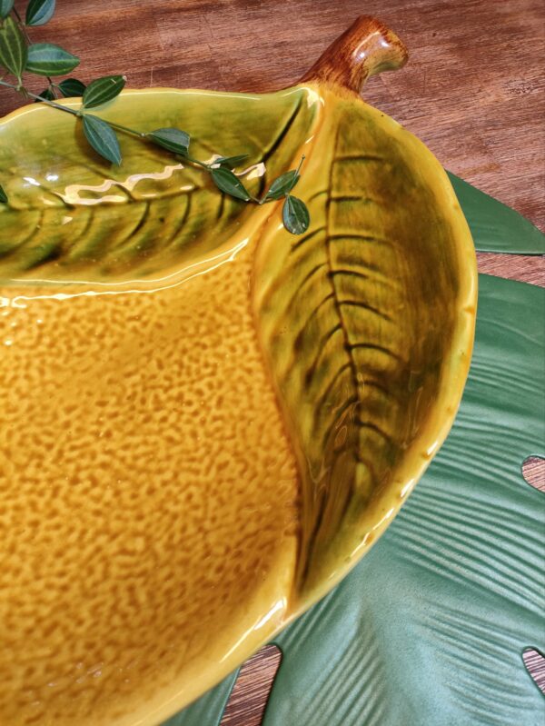 Plat de Présentation Citron en Céramique XXL – Image 6