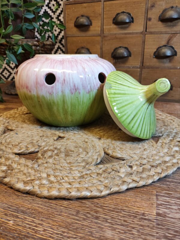 Pot Oignon XL en Rose et Vert – Image 3