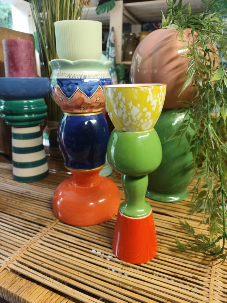 creation brocadabra bougeoirs brocante upcycling