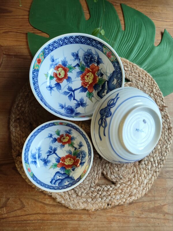 Trio Bols Motifs Japonais – Image 10
