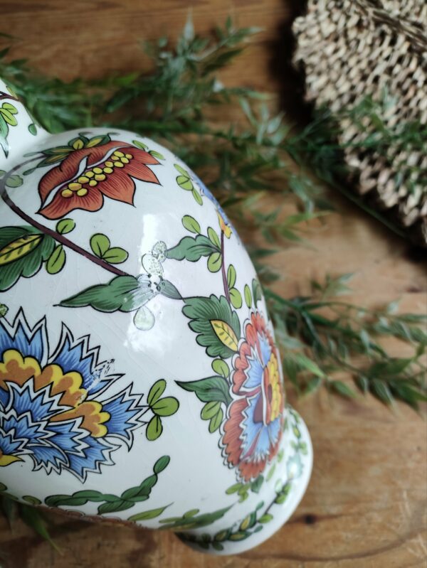 Vase en Céramique Motifs Fleuris – Image 6
