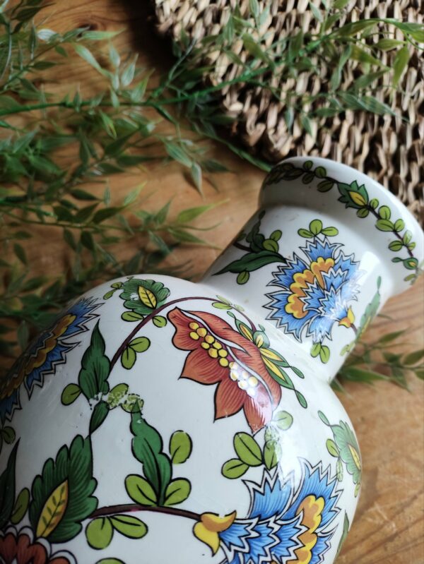 Vase en Céramique Motifs Fleuris – Image 3