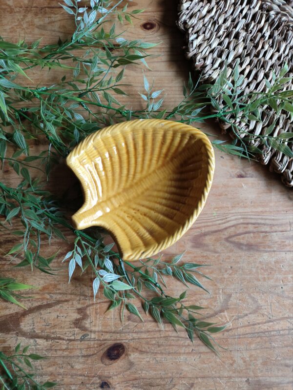 Coupelle Feuille Jaune
