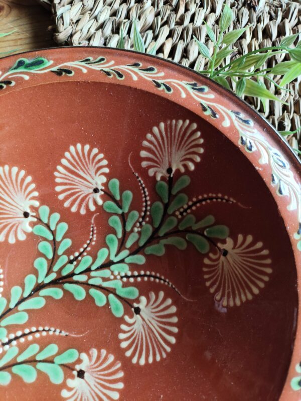Saladier en Grès Motifs Fleuris – Image 2