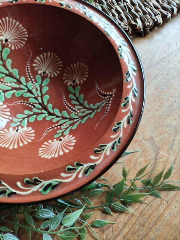 Saladier en Grès Motifs Fleuris – Image 7