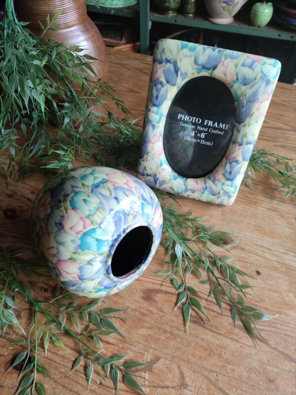 Duo Cadre et Vase Amadeus Pastel – Image 3