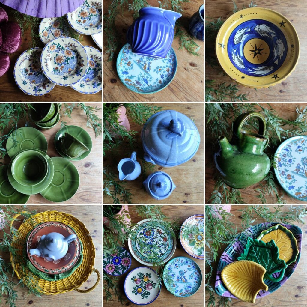 brocadabra art de la table vaisselle brocante seconde main