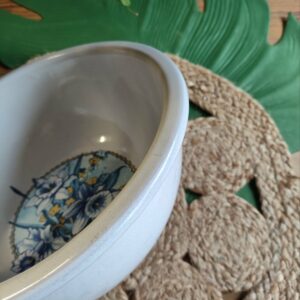 Saladier Motif Végétal