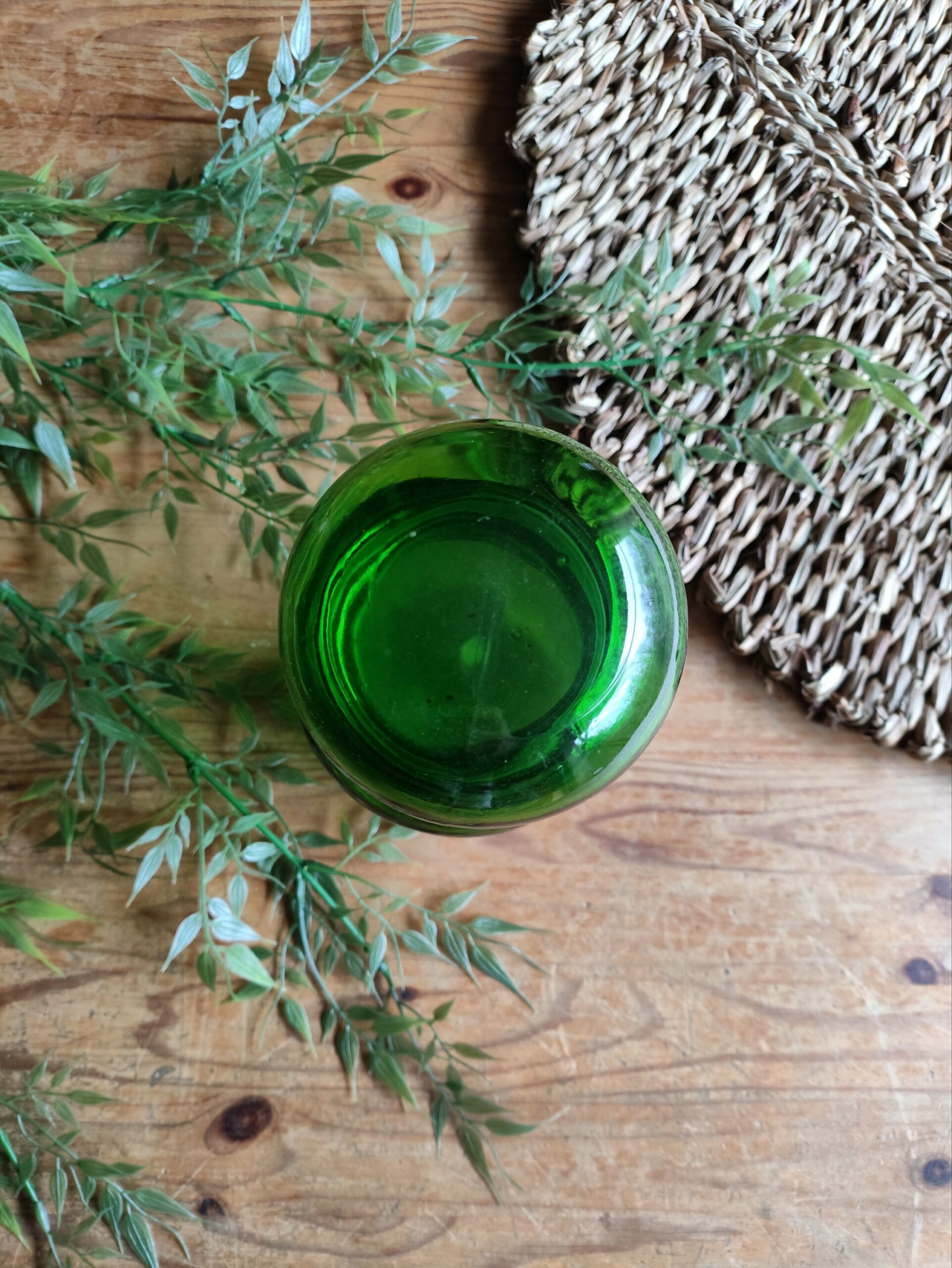 Pot Apothicaire en Verre Vert – Image 5