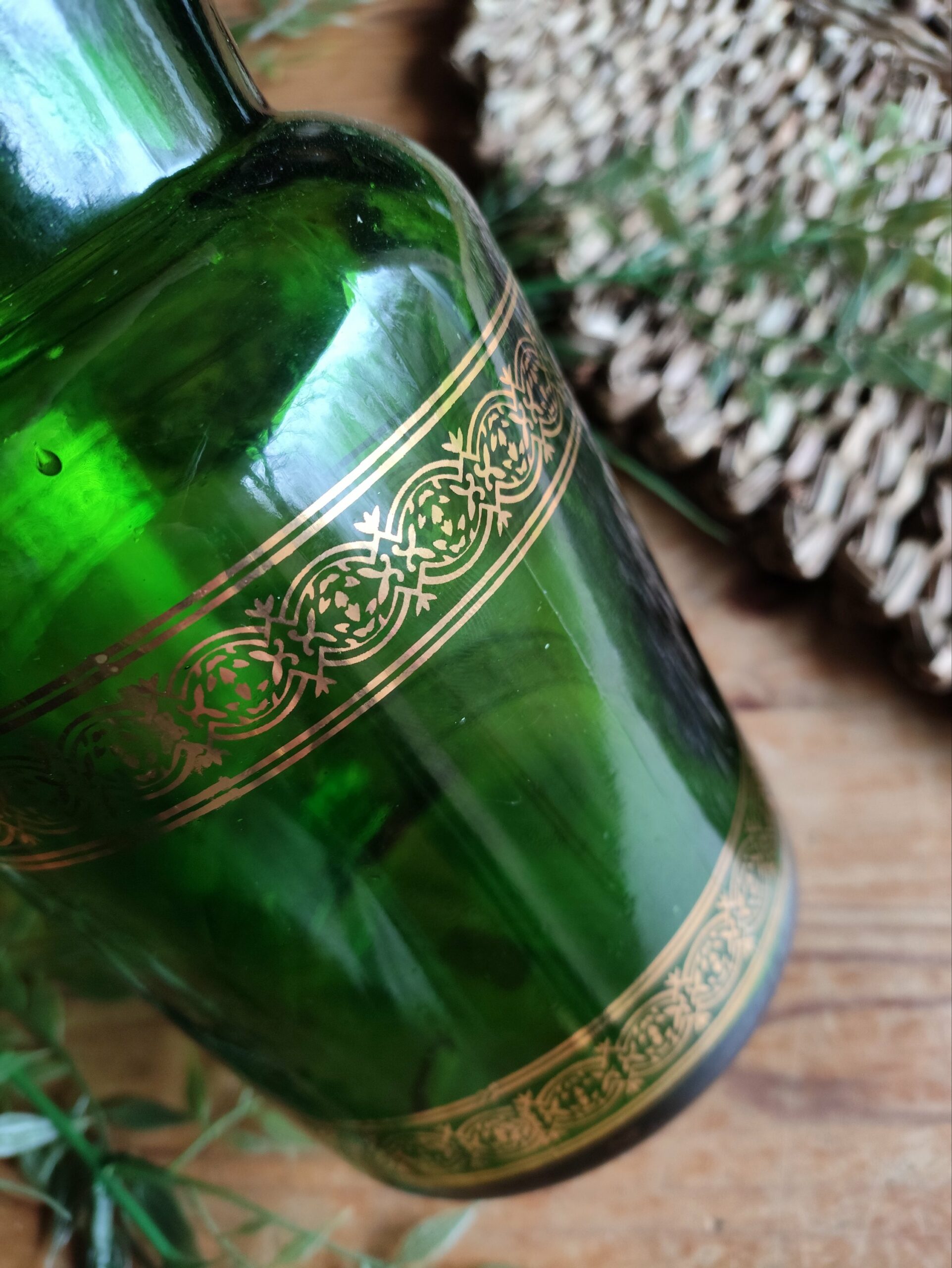 Pot Apothicaire en Verre Vert – Image 6