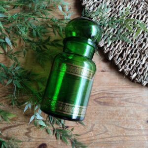 Pot Apothicaire en Verre Vert