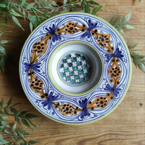 Assiette Creuse Décorative à Motifs