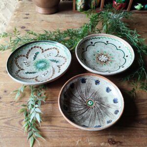 Trio Assiettes Folkloriques