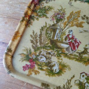 Plateau Romantique en Fibre de Verre