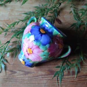 Jardinière Murale en Céramique Fleurie